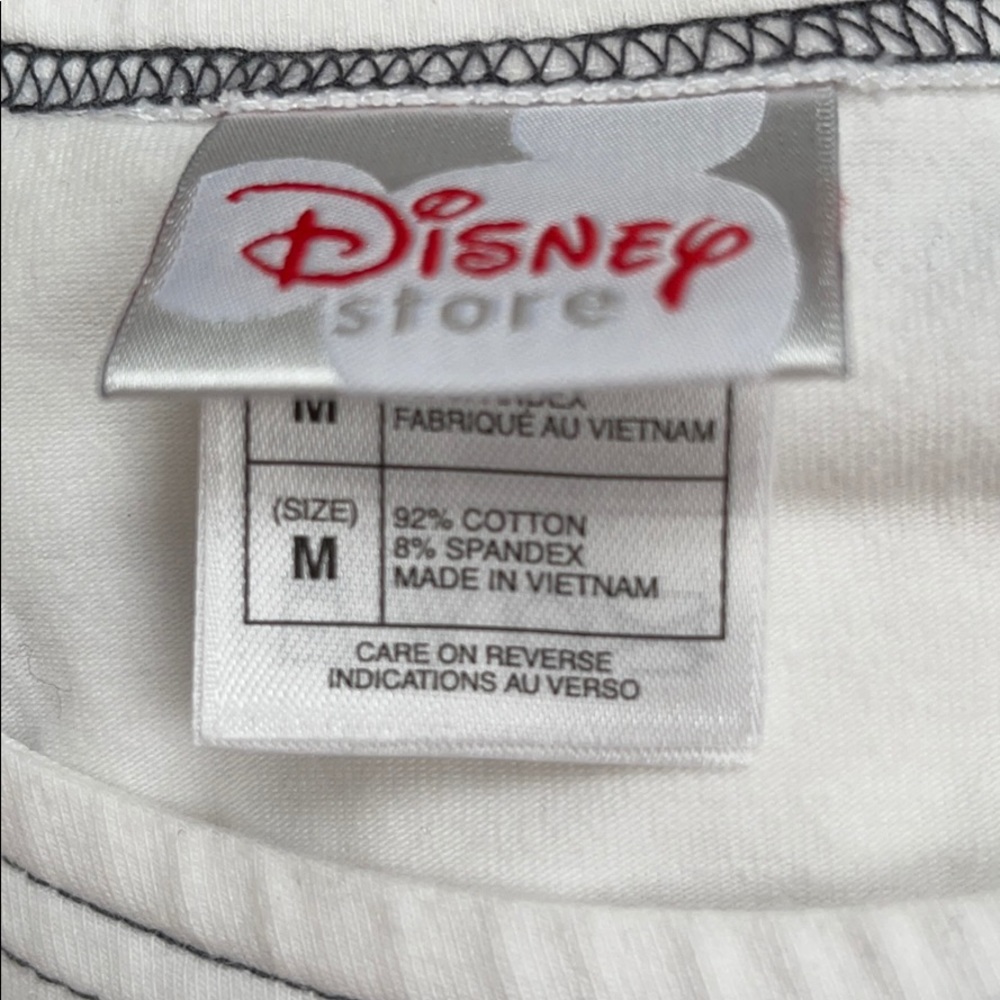 Disney Mickey Minnie 3/4 Sleeve Tee Shirt - Picture 15 of 15